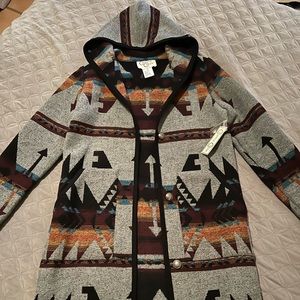 Cripple Creek hooded long coat